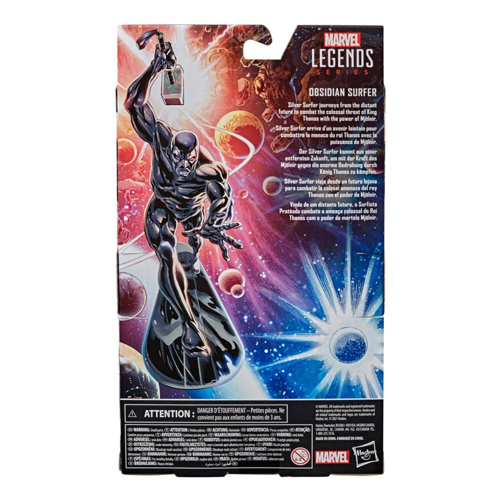 Los 4 Fantasticos Silver Surfer Marvel Legends Obsidian Surfer