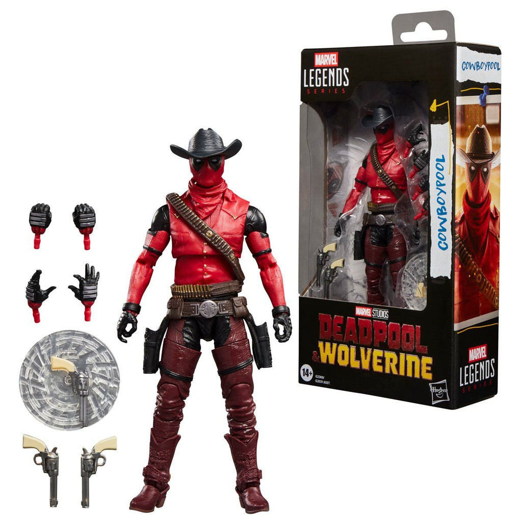 Deadpool & Wolverine Marvel Legends Cowboypool Vaquero