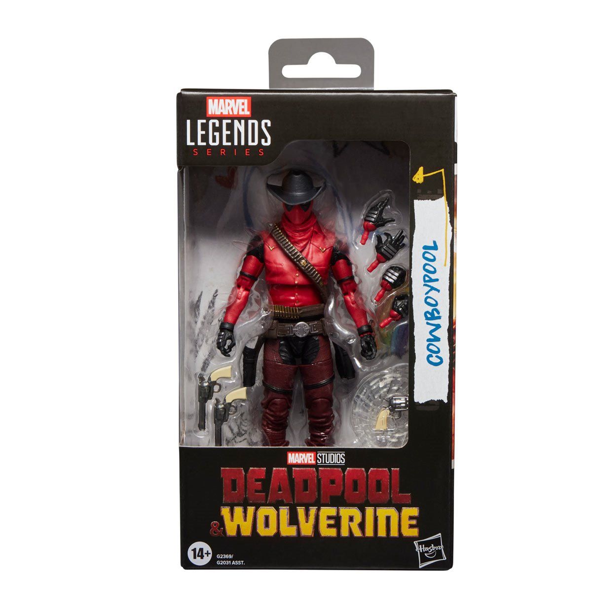 Deadpool & Wolverine Marvel Legends Cowboypool Vaquero