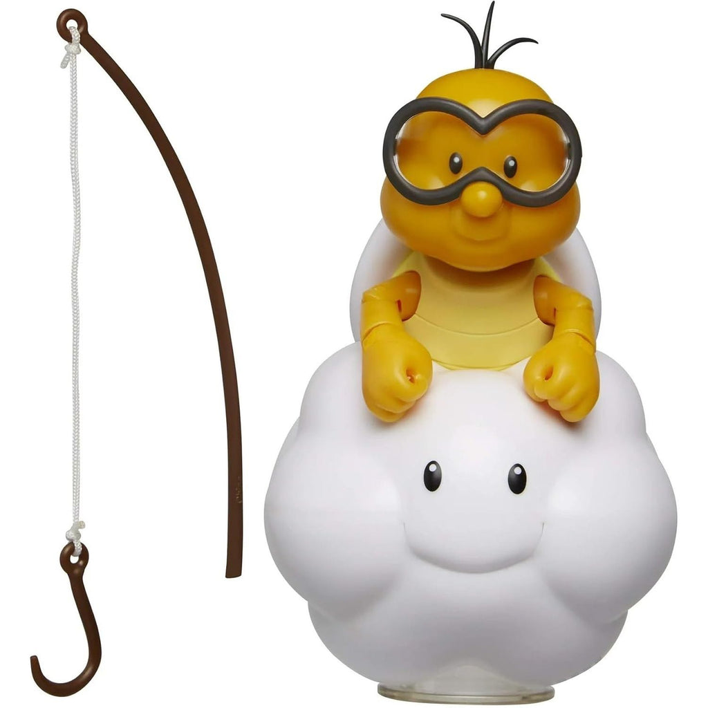 Figura Super Mario Bros Galaxy World of Nintendo Lakitu Nube 10cm