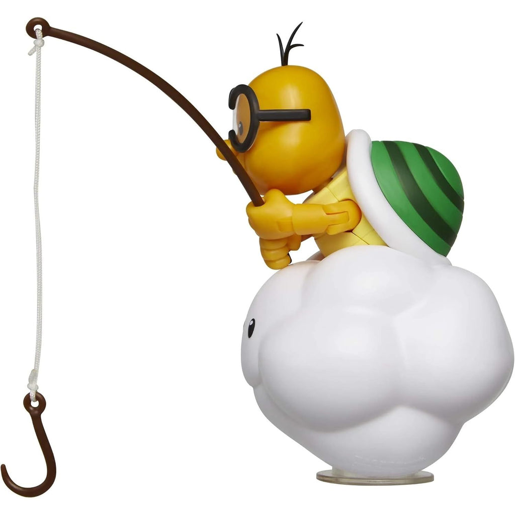 Figura Super Mario Bros Galaxy World of Nintendo Lakitu Nube 10cm