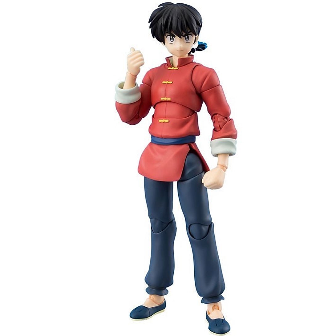 Figura Ranma y Medio 1 l 2 SH Figuarts Ranma Saotome Version Hombre