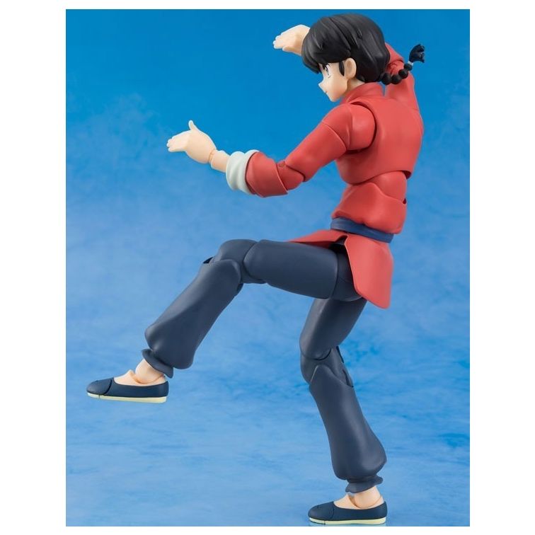 Figura Ranma y Medio 1 l 2 SH Figuarts Ranma Saotome Version Hombre