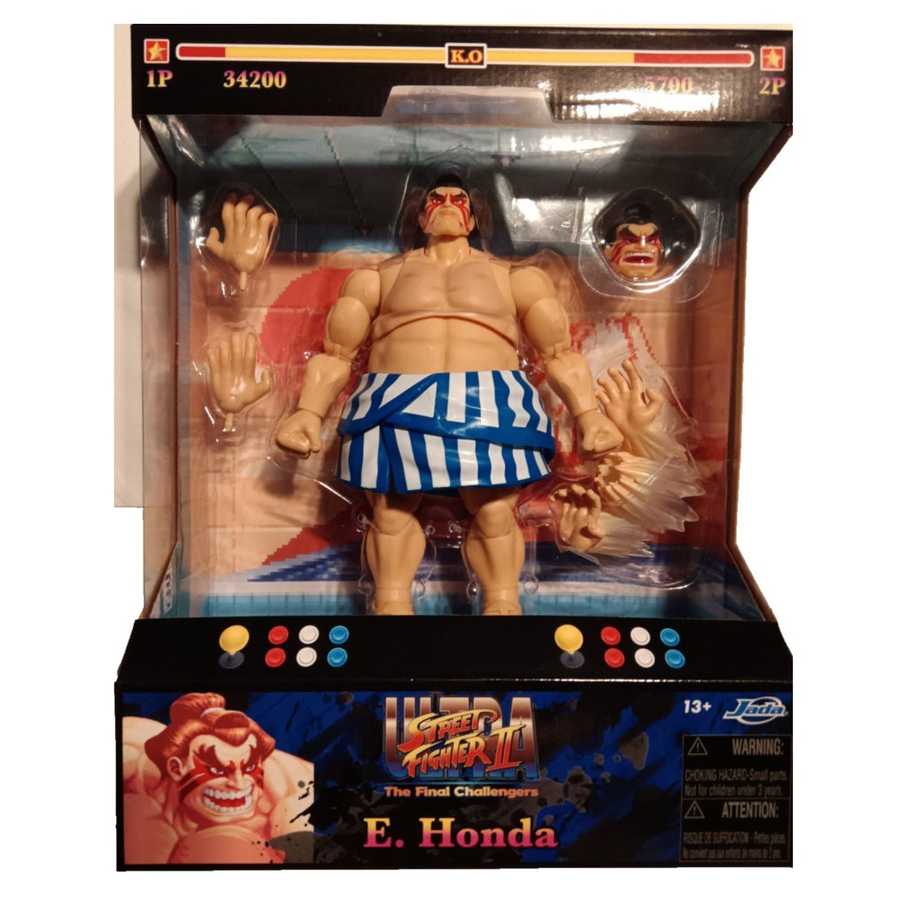 Ultra Street Fighter II The Final Challengers E. Honda Jada Toys