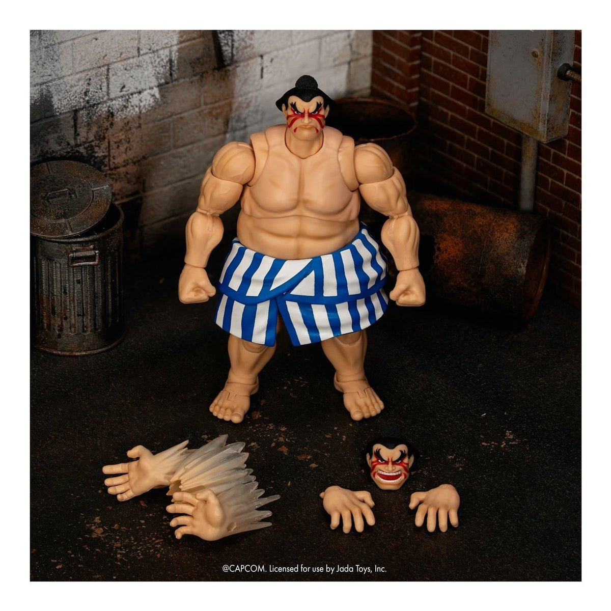Ultra Street Fighter II The Final Challengers E. Honda Jada Toys