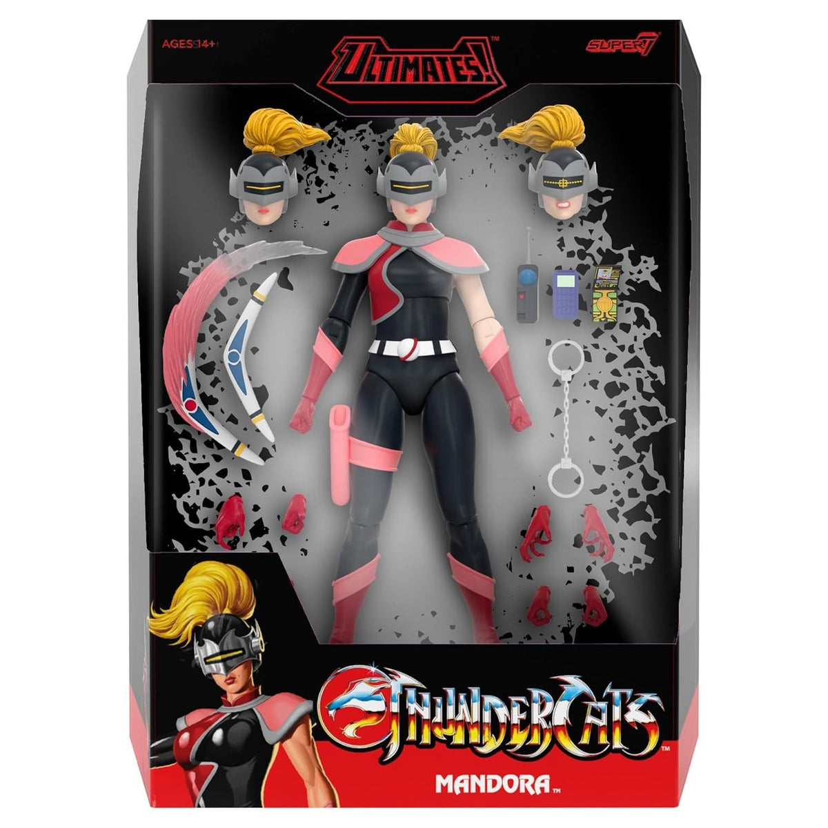 Figura de Acción ThunderCats ULTIMATES Mandora Super7
