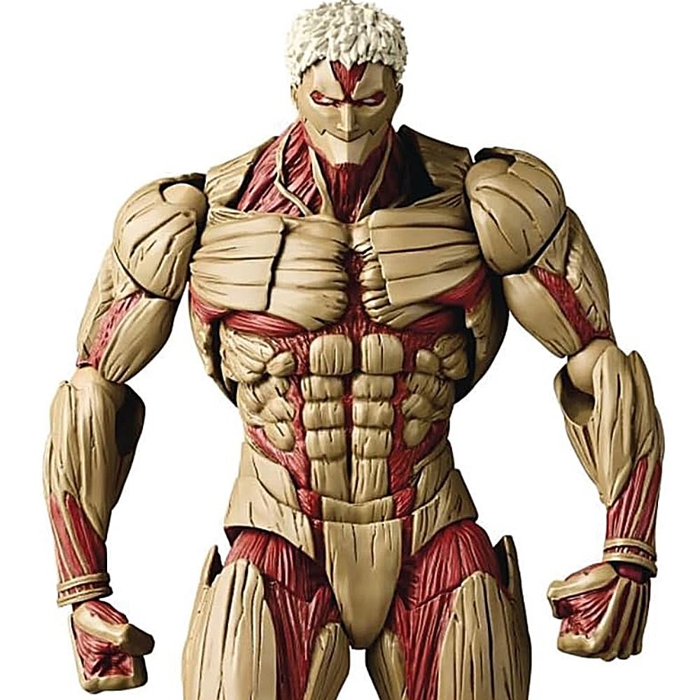 Attack on Titan Amazing Yamaguchi Revoltech Armored Titan + Bonus