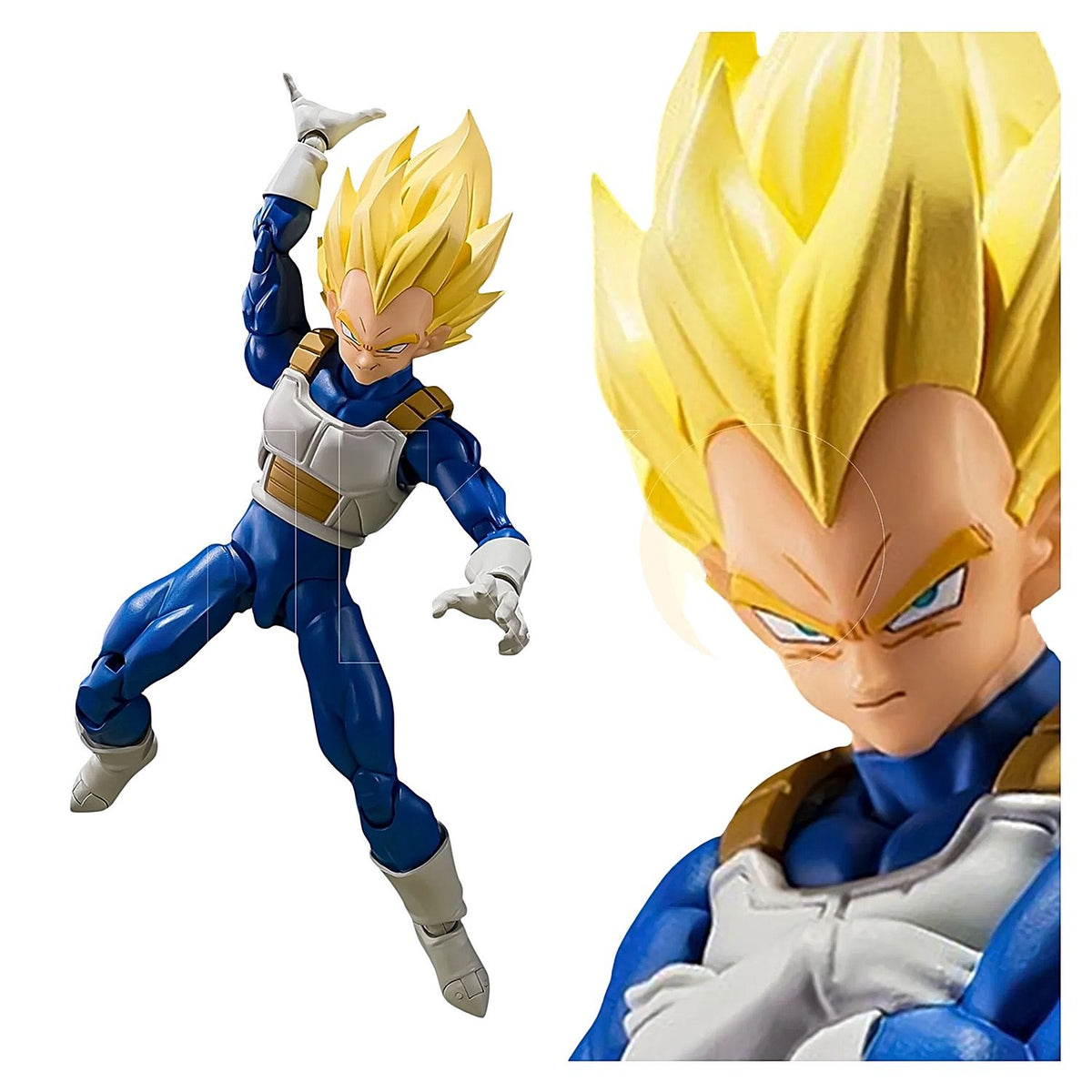 Dragon Ball Z SH Figuarts Super Saiyan SSJ Vegeta Dangerous Pride