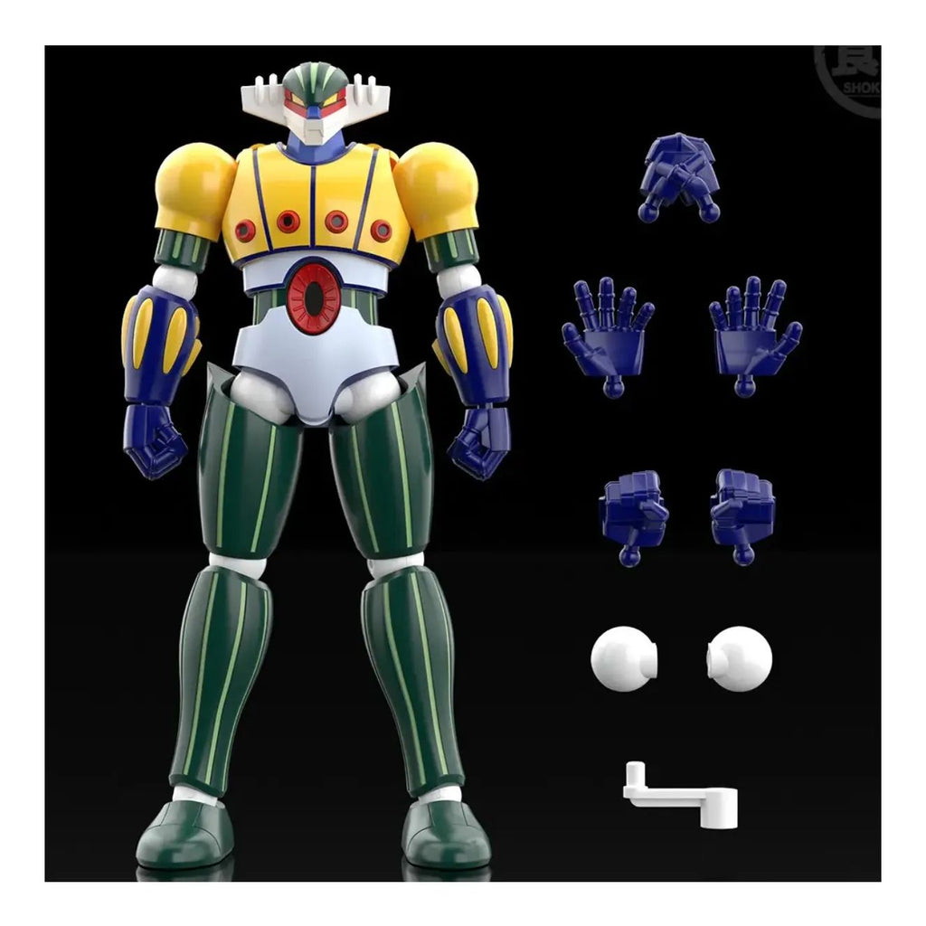 El Vengador Steel Kotetsu Jeeg SMP Shokugan Modeling Project Model kit  Altura 15cm