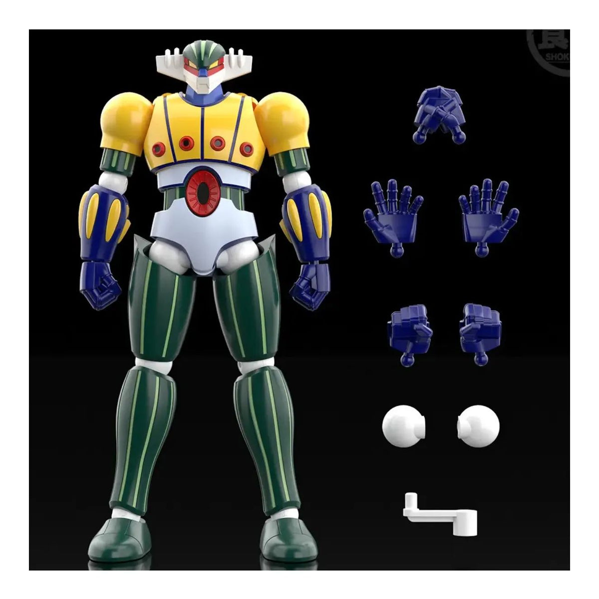 El Vengador Steel Kotetsu Jeeg SMP Shokugan Modeling Project Model kit  Altura 15cm