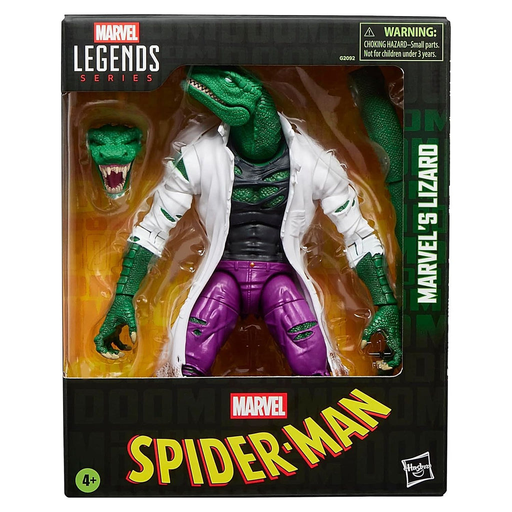 Lagarto Marvel Legends Series Lizard Spider-Man Comic Ver Exclusivo