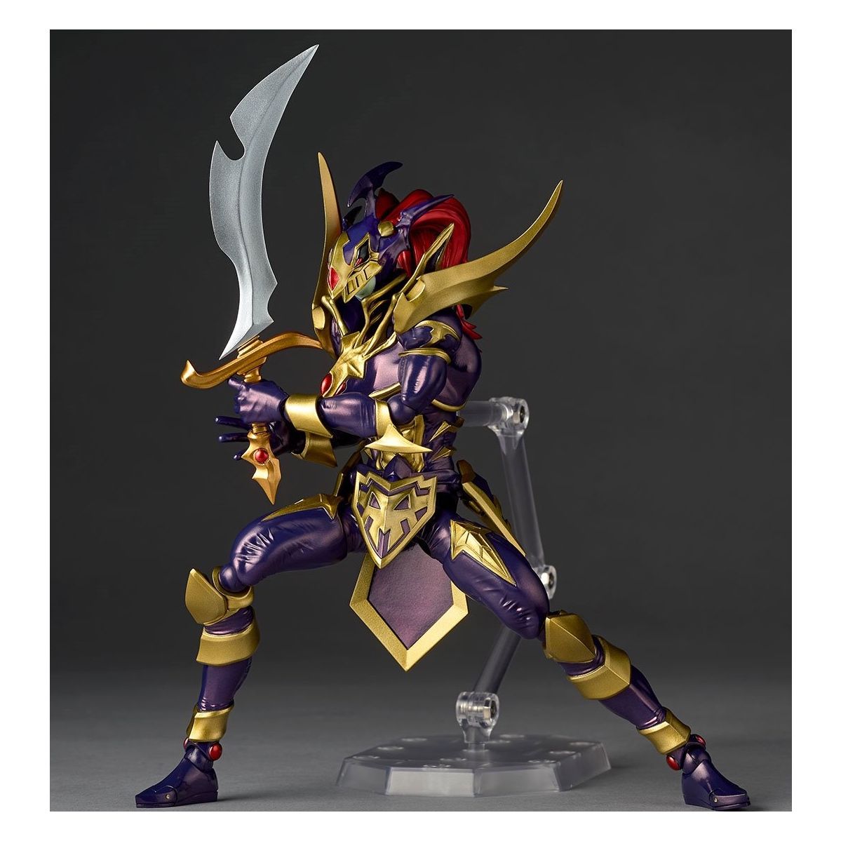 Yu-Gi-Oh Duel Monsters GX Revoltech Chaos Black Luster Soldier + Bonus