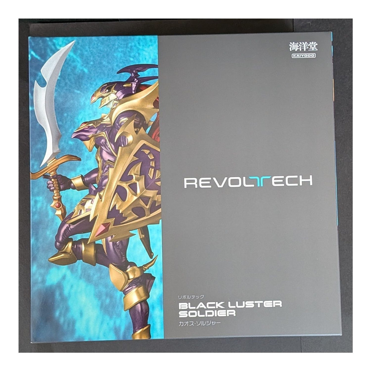 Yu-Gi-Oh Duel Monsters GX Revoltech Chaos Black Luster Soldier + Bonus