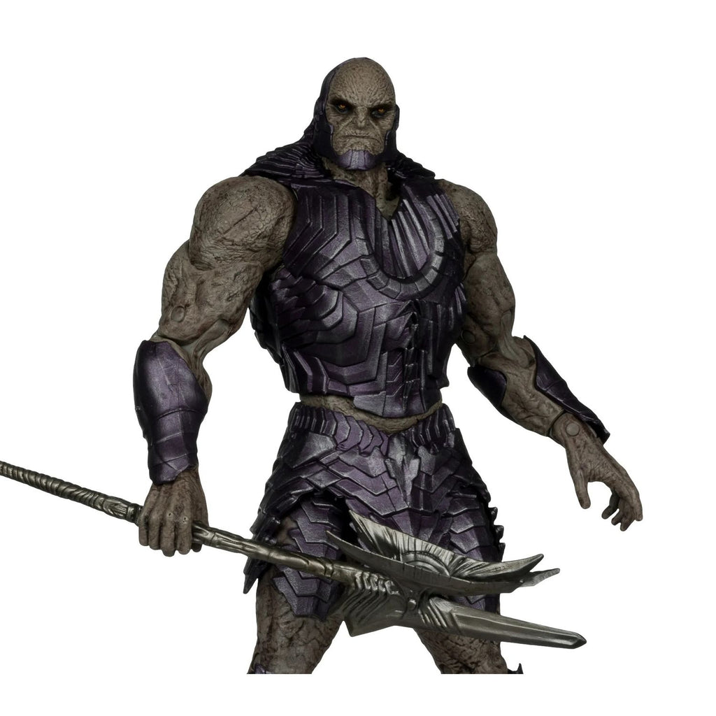 DC Justice League Darkseid con Armadura y Trono Gold Label Mcfarlane