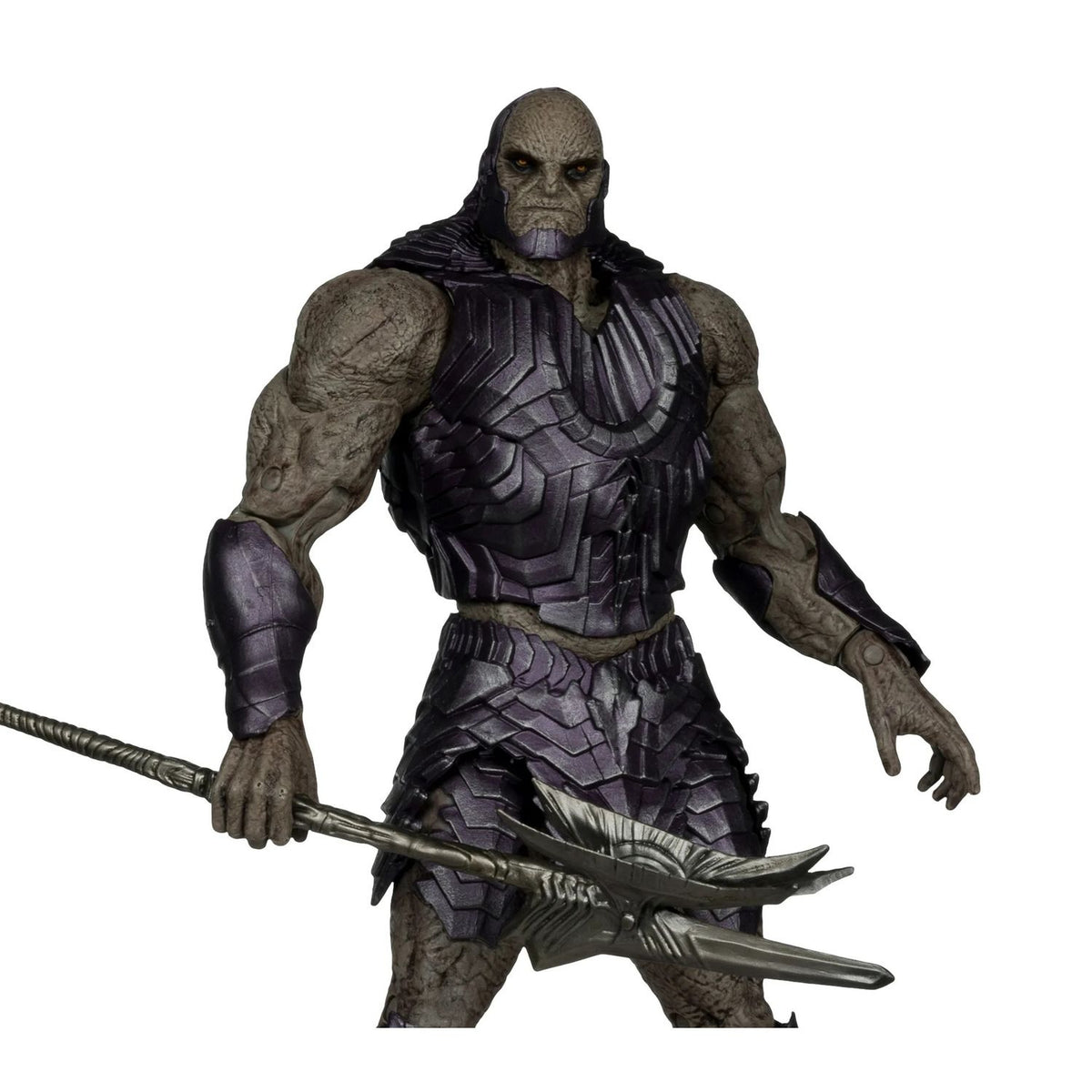 DC Justice League Darkseid con Armadura y Trono Gold Label Mcfarlane