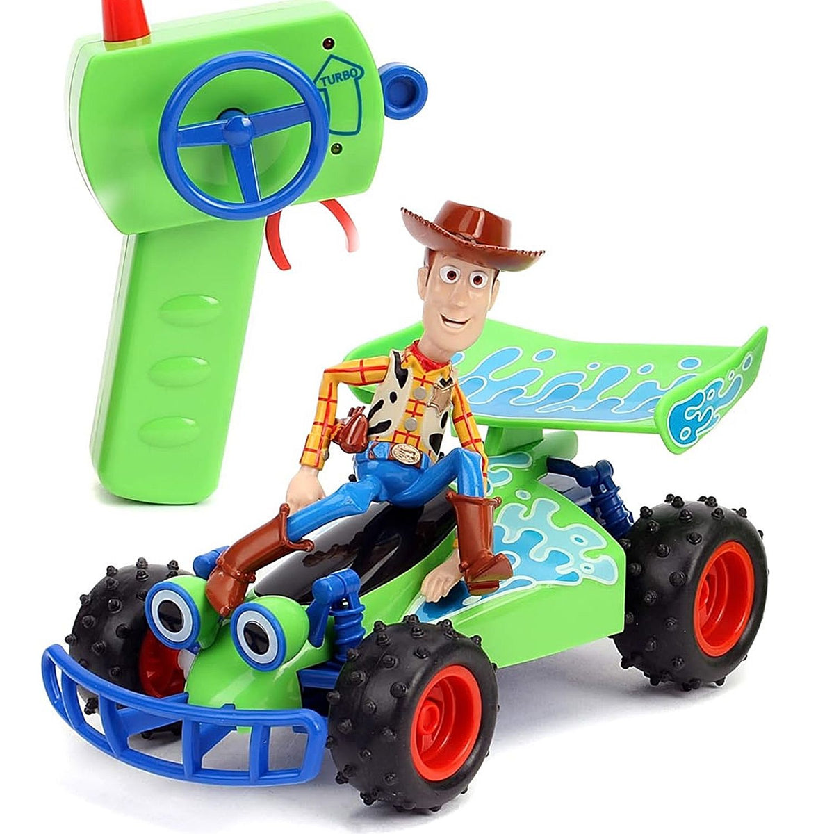 Toy Story Woody & Turbo Buggy 1-24 Scale RC Vehiculo a Control Remoto