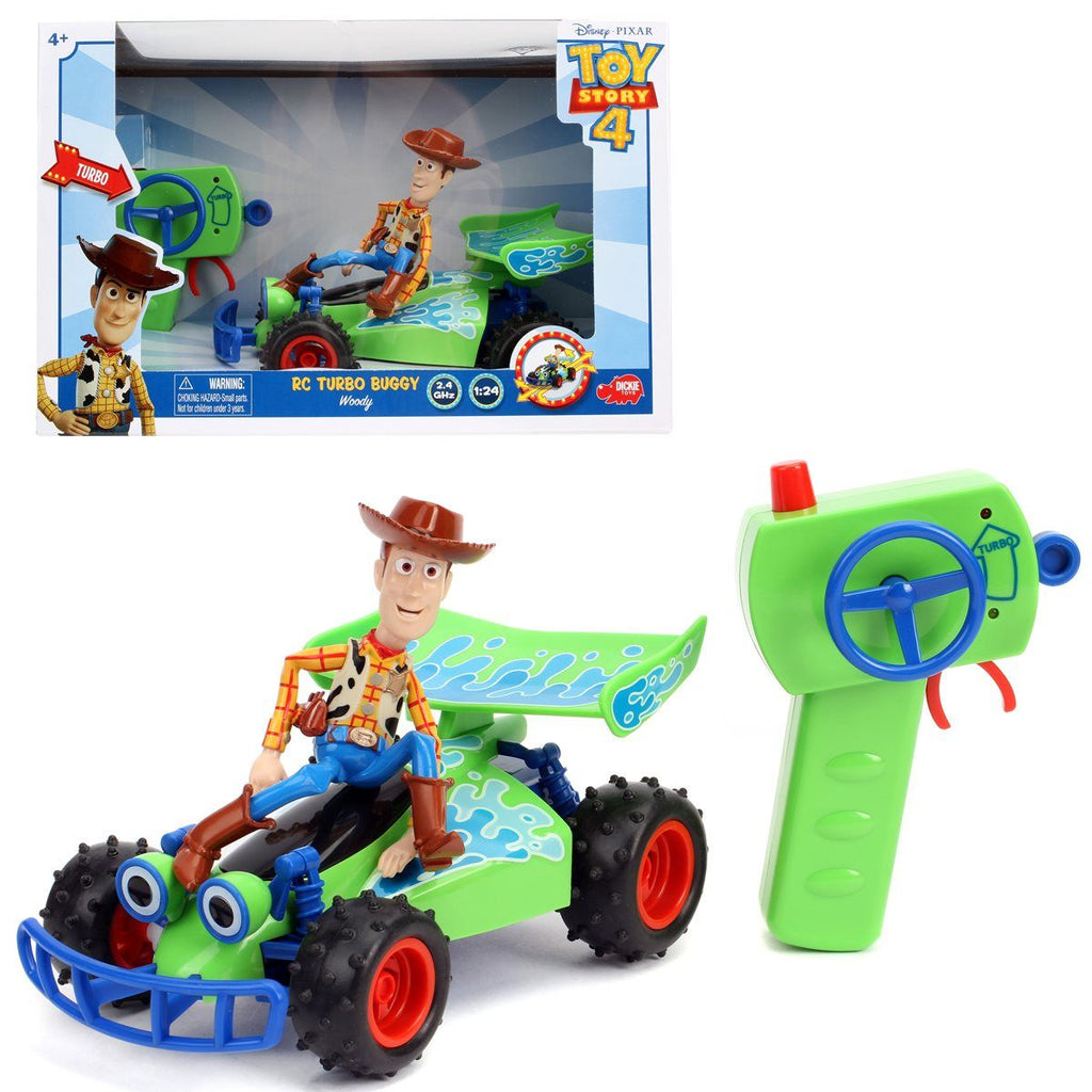 Toy Story Woody & Turbo Buggy 1-24 Scale RC Vehiculo a Control Remoto