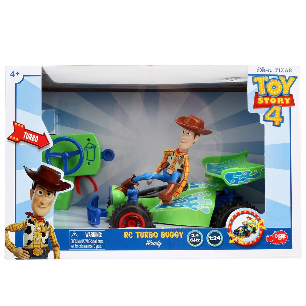 Toy Story Woody & Turbo Buggy 1-24 Scale RC Vehiculo a Control Remoto