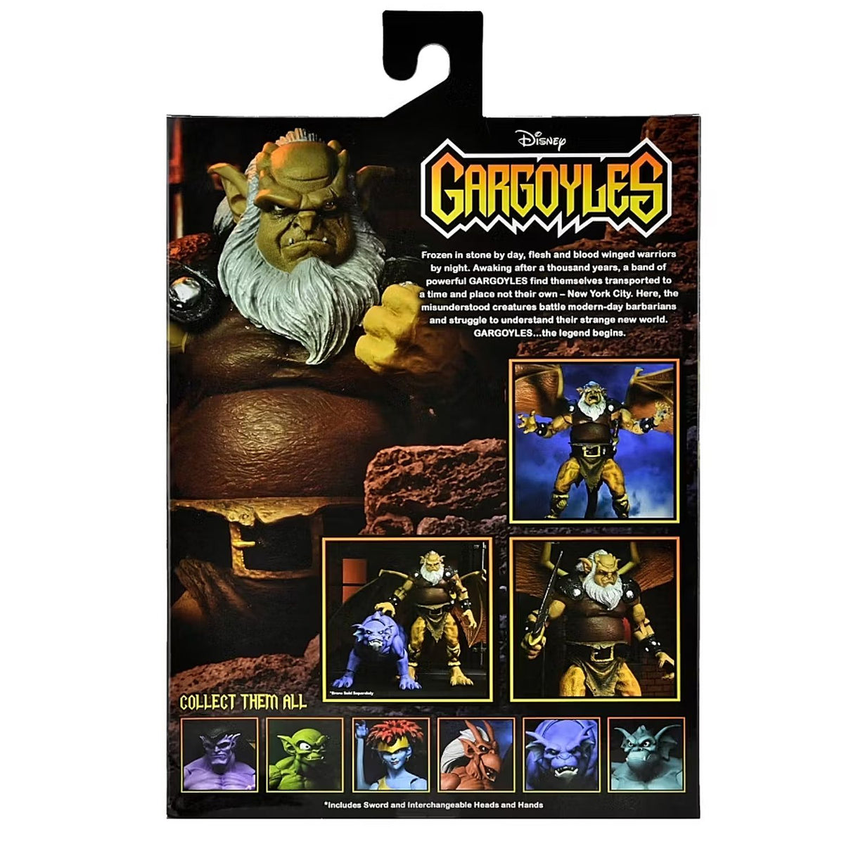 Figuras de Acción Gargolas Gargoyles Ultimate Hudson
