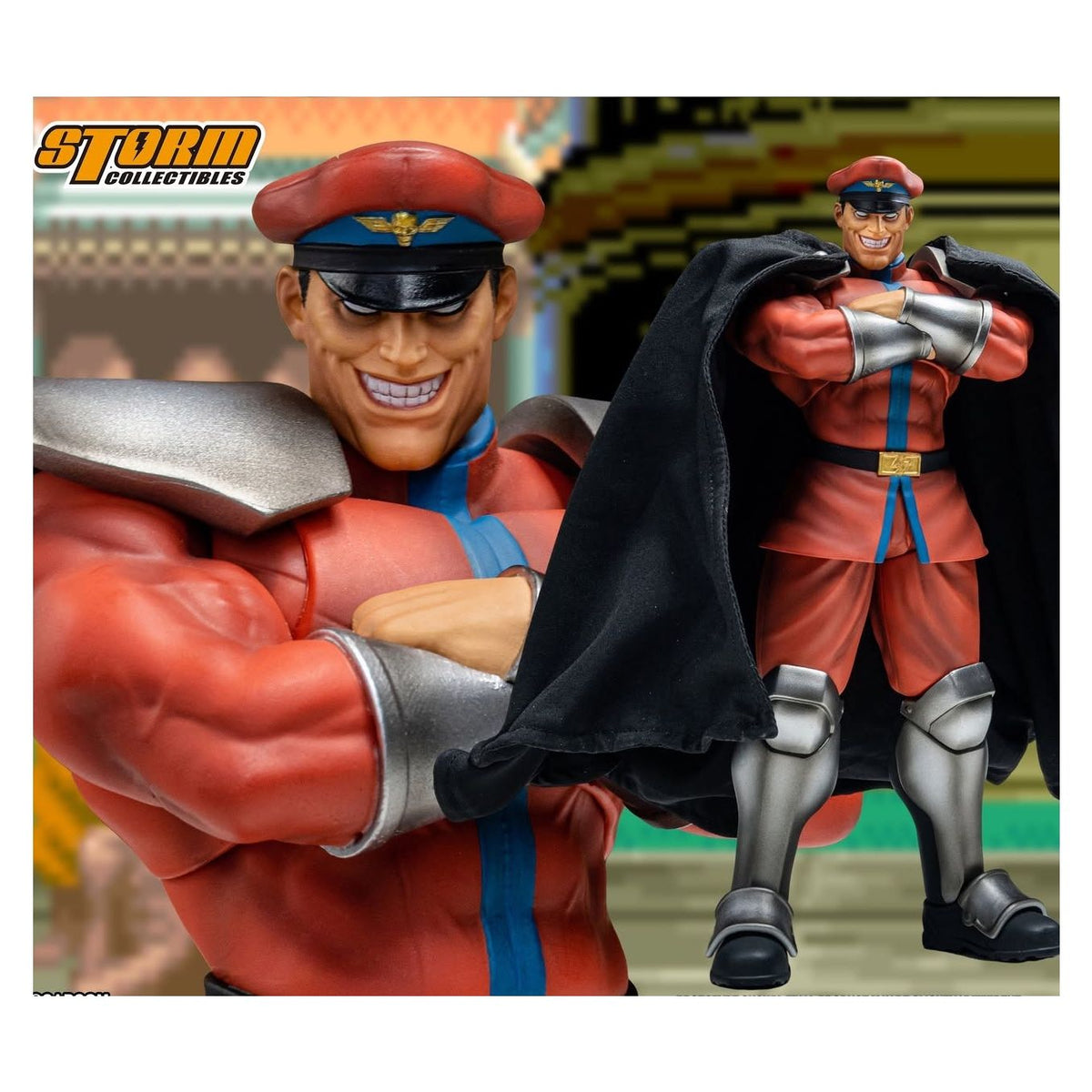 Figura Ultra Street Fighter Ii The Final M Bison Storm Collectibles