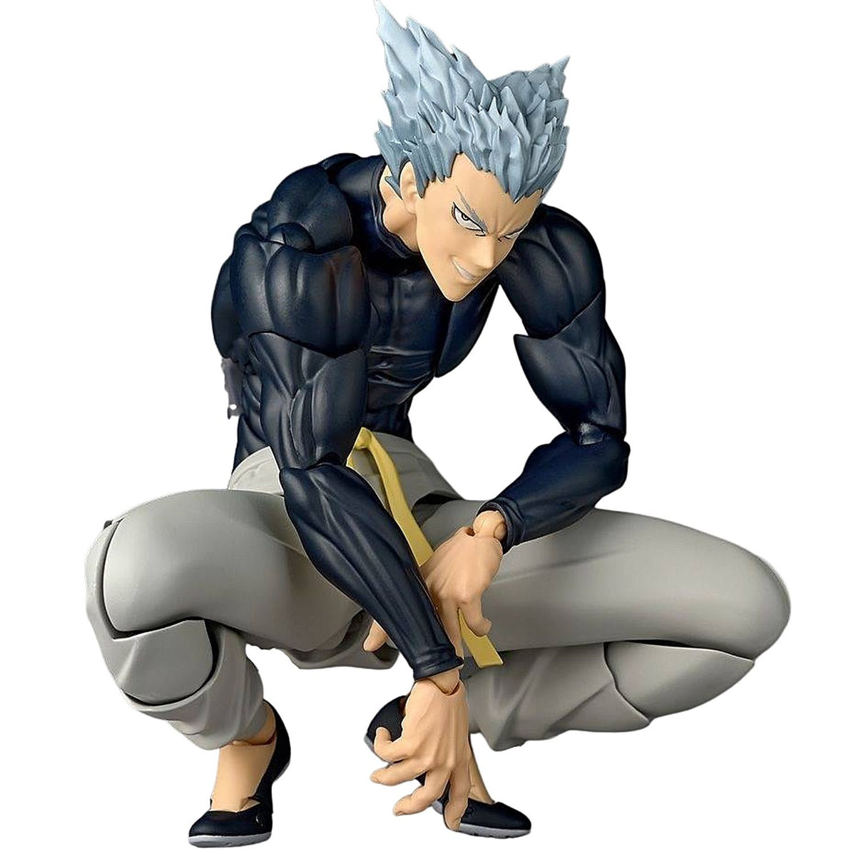 Figura One Punch Man Amazing Yamaguchi Revoltech Garou + Bonus