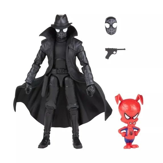 Into the Spider-Verse Marvel Legends Spider-Man Noir and Spider-Ham