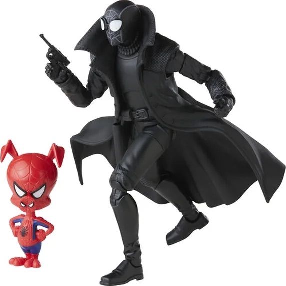 Into the Spider-Verse Marvel Legends Spider-Man Noir and Spider-Ham