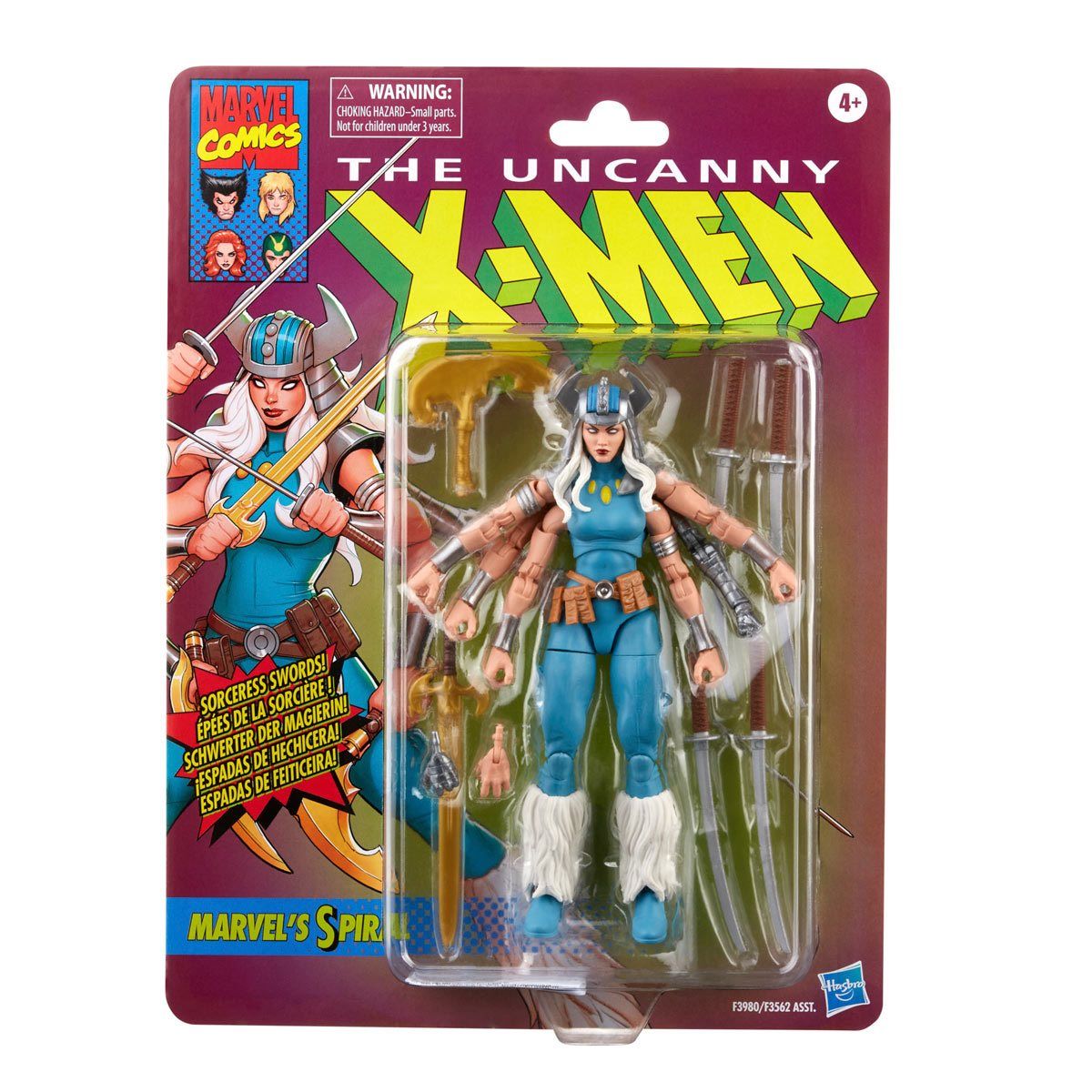 Figura The Uncanny X-Men Marvel Legends Retro Collection Spiral