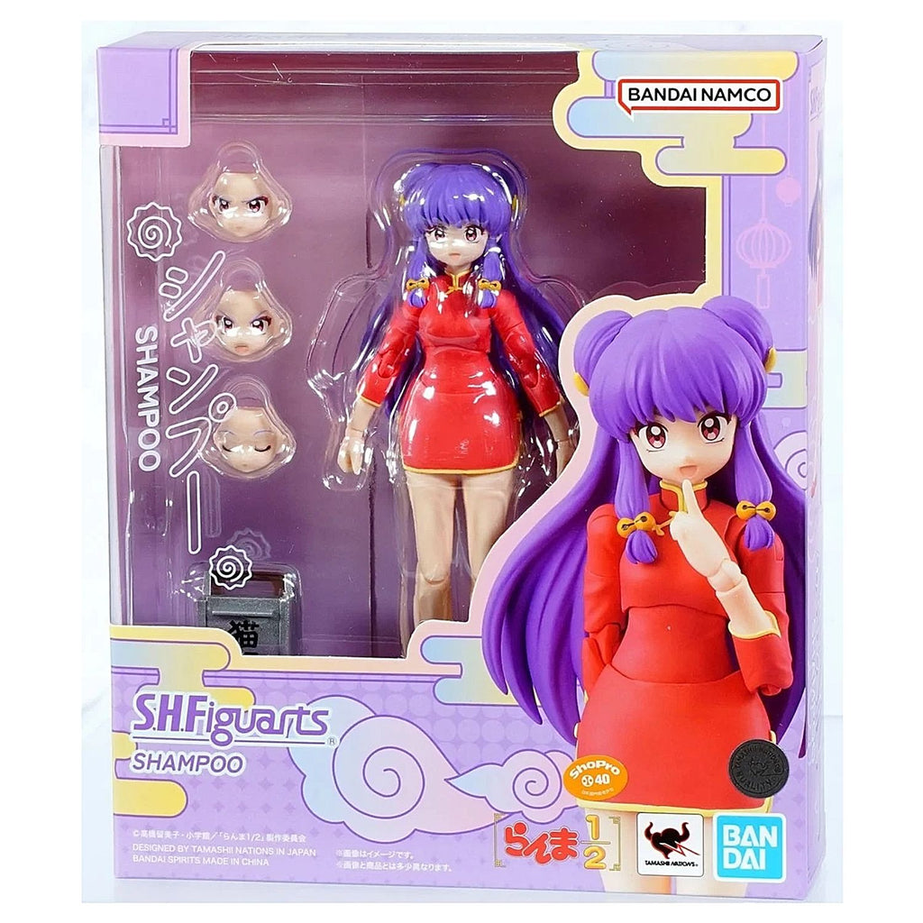 Figura Ranma y Medio 1 l 2 SH Figuarts Shampoo