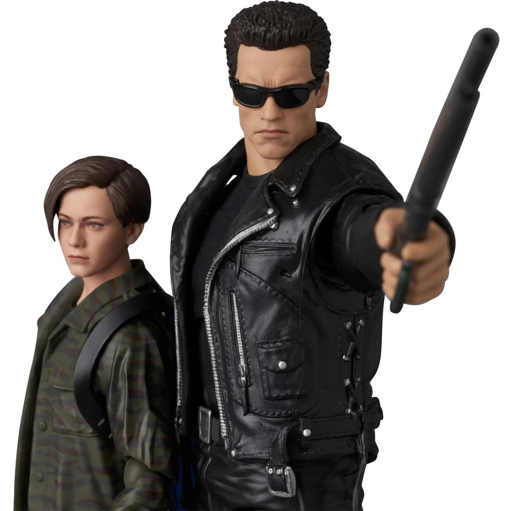 Pack de Figuras Terminator 2 Judgment Day MAFEX 280 T-800 (T2 Ver.) and John Connor