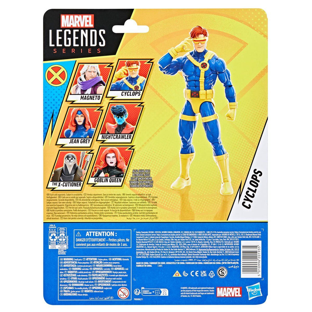 Figura Ciclope X-Men 97 Marvel Legends Cyclops