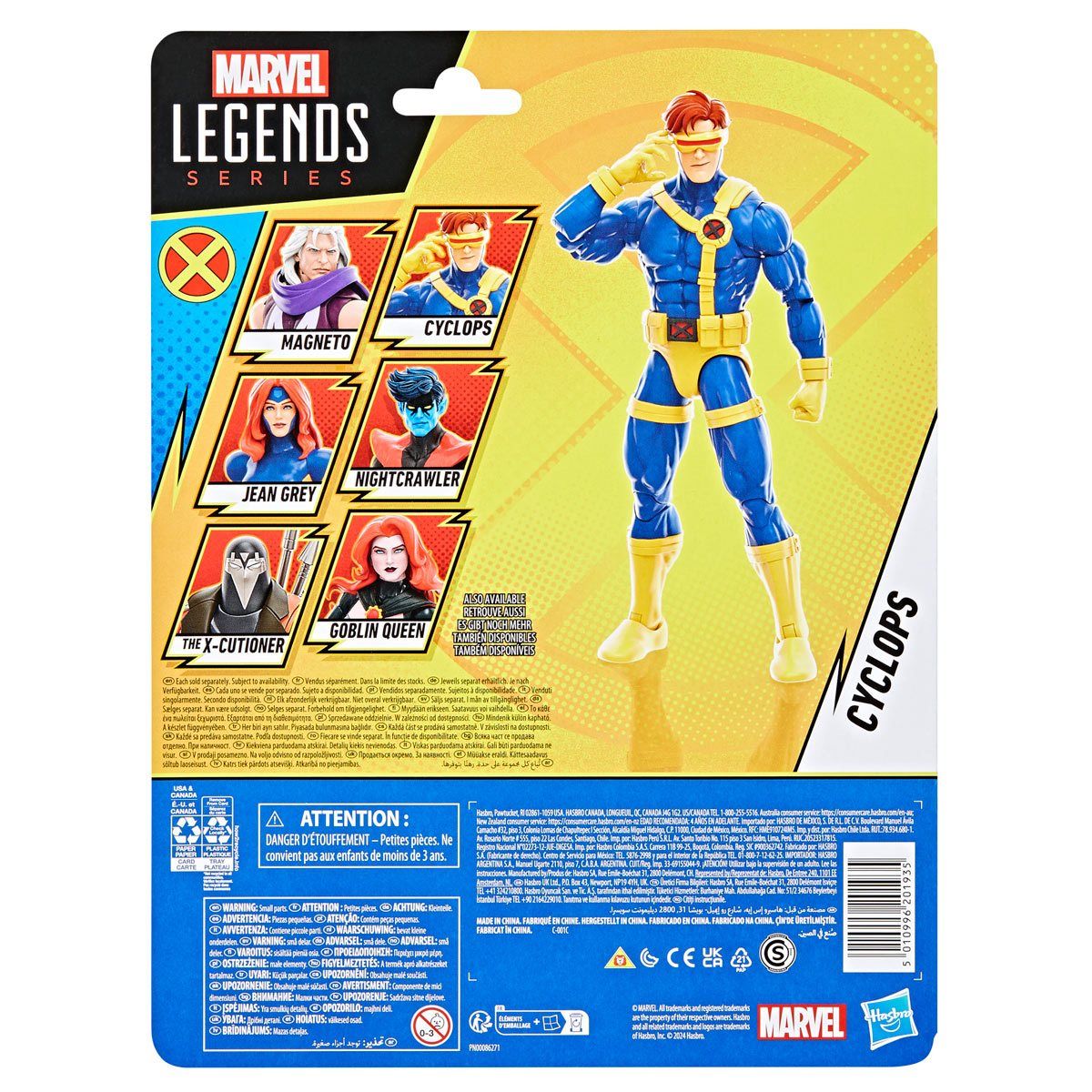 Figura Ciclope X-Men 97 Marvel Legends Cyclops
