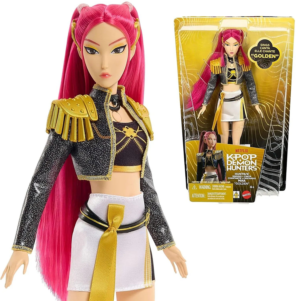 Muñeca Mattel Kpop Demon Hunter Huntrix Mira Golden Original Musical
