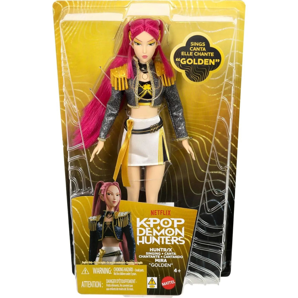 Muñeca Mattel Kpop Demon Hunter Huntrix Mira Golden Original Musical