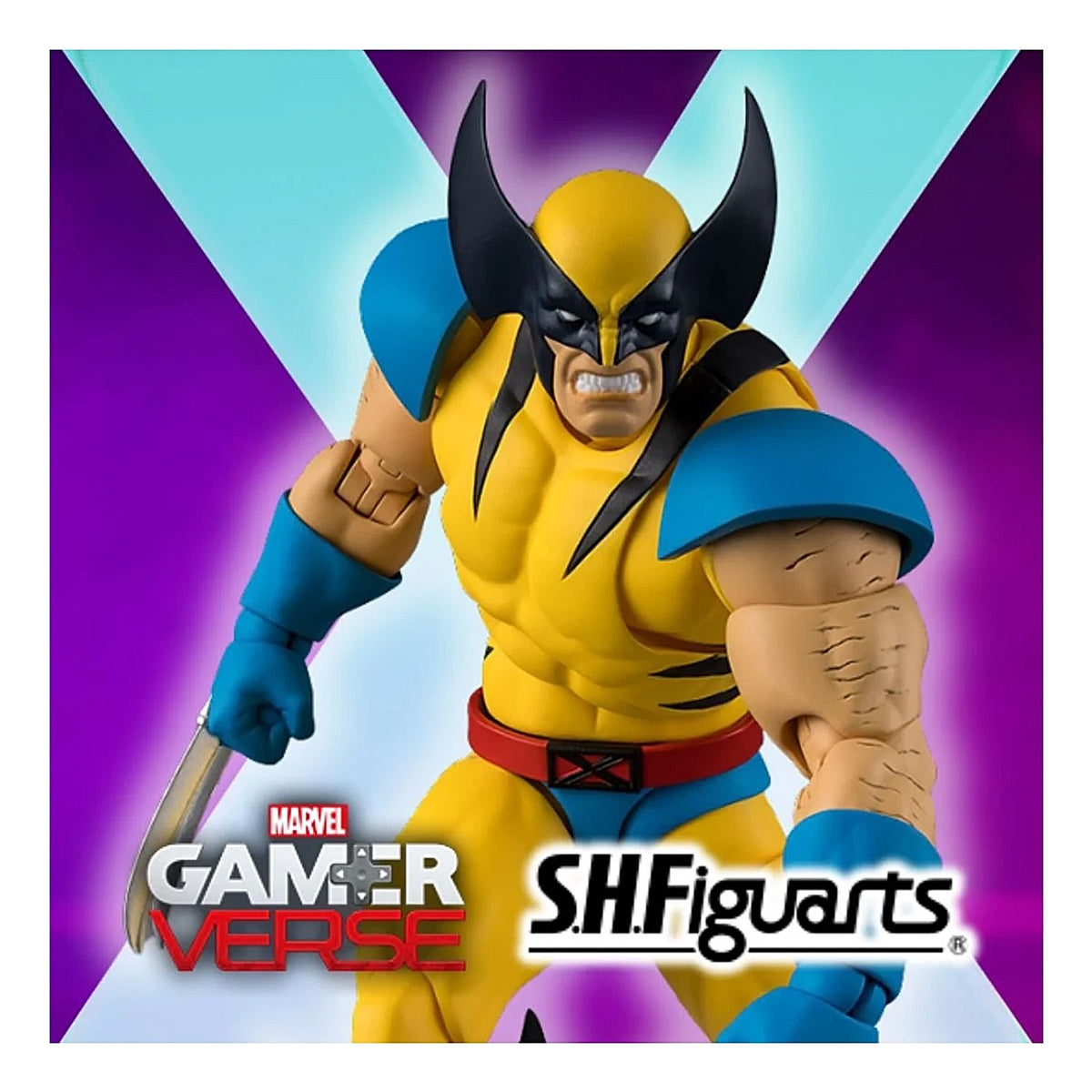 Figura de Acción Lobezno Marvel SH Figuarts Wolverine Gamerverse Exclusive