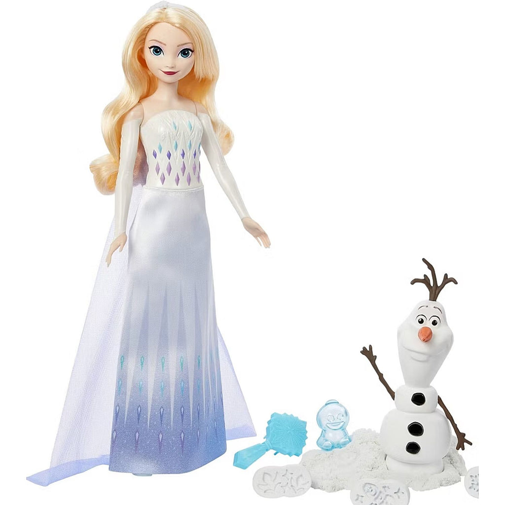 Muñeca Disney Frozen Aventuras Elsa y Olaf con Accesorios