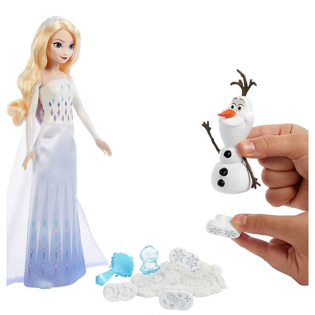 Muñeca Disney Frozen Aventuras Elsa y Olaf con Accesorios