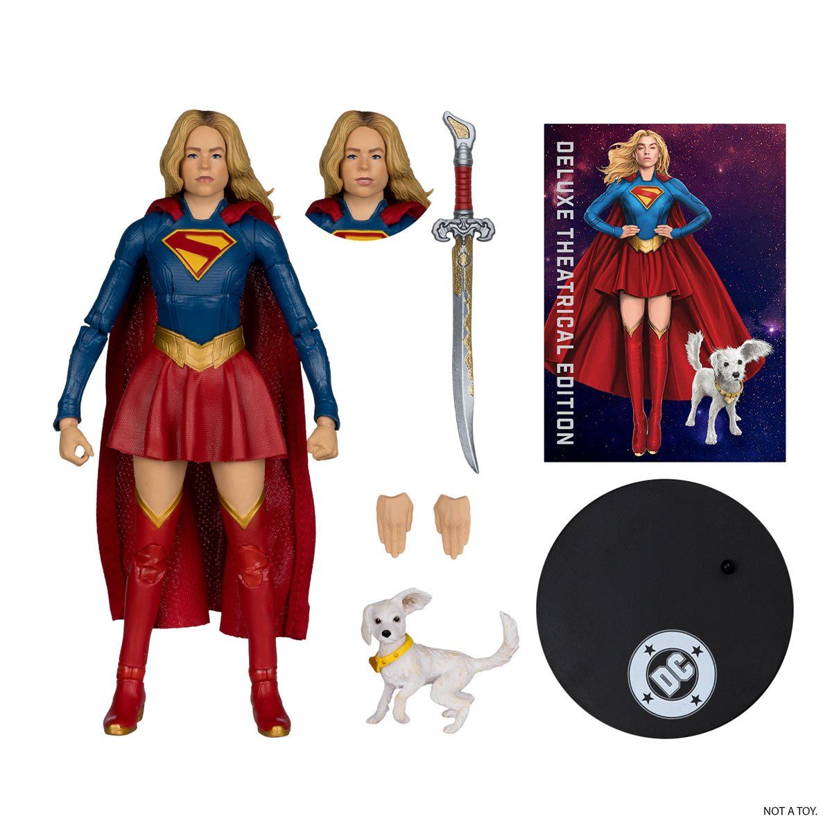 DC Multiverse The Movie 2026 Supergirl and Baby Krypto Deluxe Theatrical Edition
