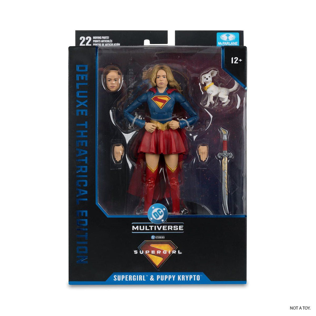 DC Multiverse The Movie 2026 Supergirl and Baby Krypto Deluxe Theatrical Edition