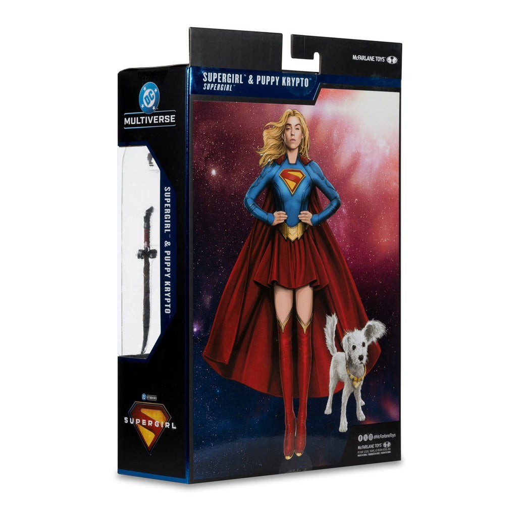 DC Multiverse The Movie 2026 Supergirl and Baby Krypto Deluxe Theatrical Edition