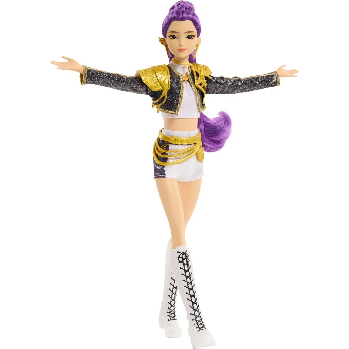 Muñeca Mattel Kpop Demon Hunter Huntrix Rumi Golden Original Musical