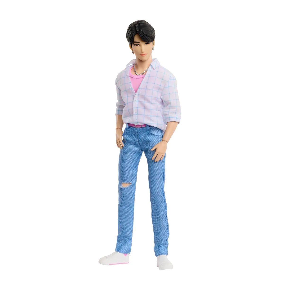 Muñeca Mattel Kpop Demon Hunter Saja Boys Jinu Outfit Soda Pop Original