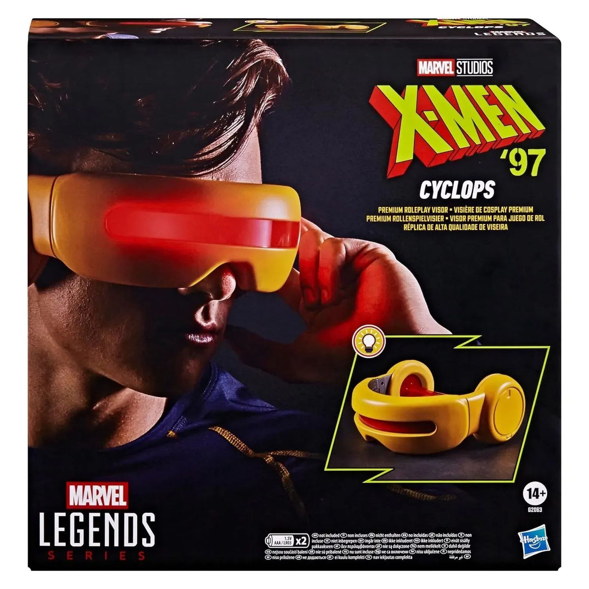 Visor Marvel Legends Ciclope X-Men 97 Cyclops Premium Visera original