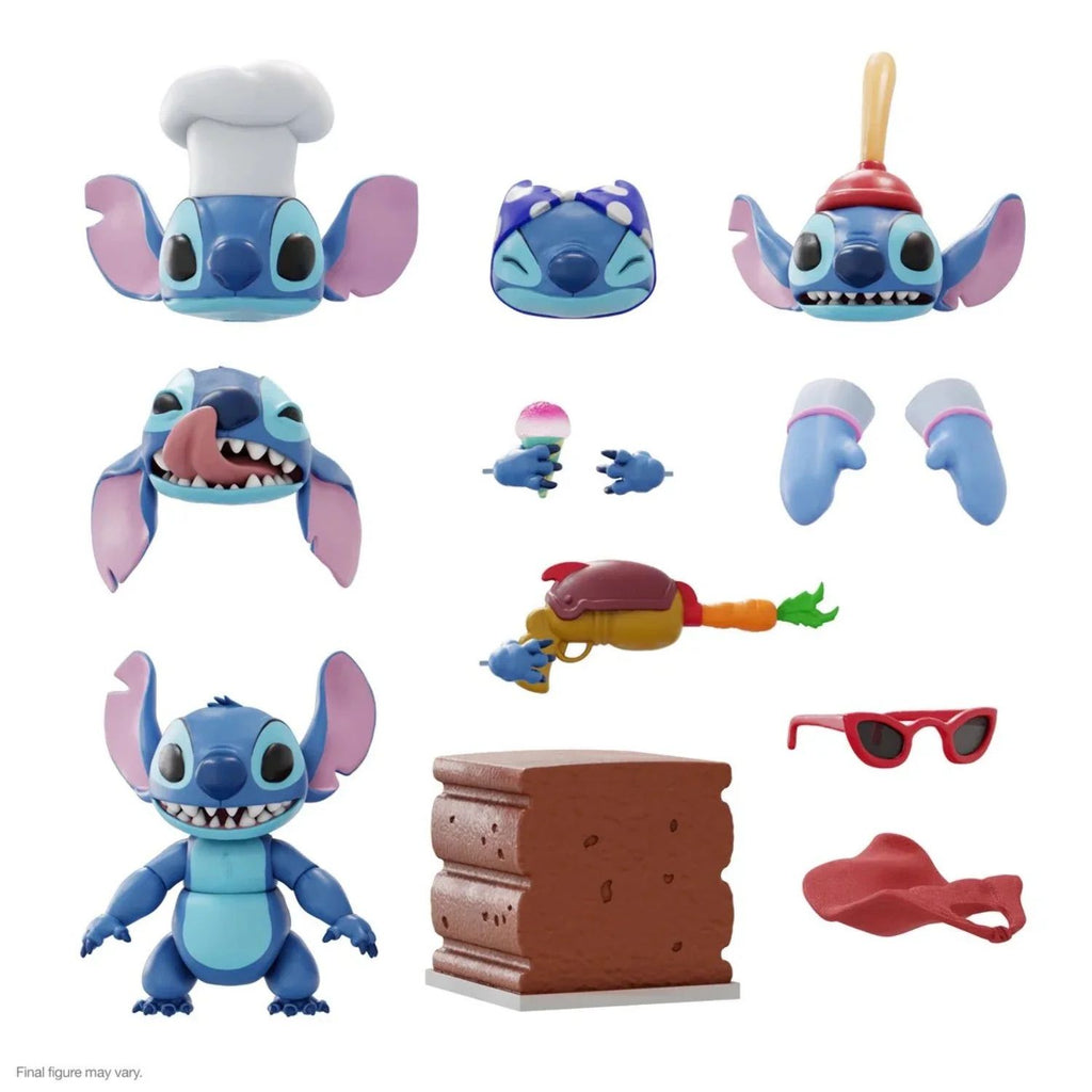 Figura de Acción Lilo & Stitch Disney ULTIMATES Stitch