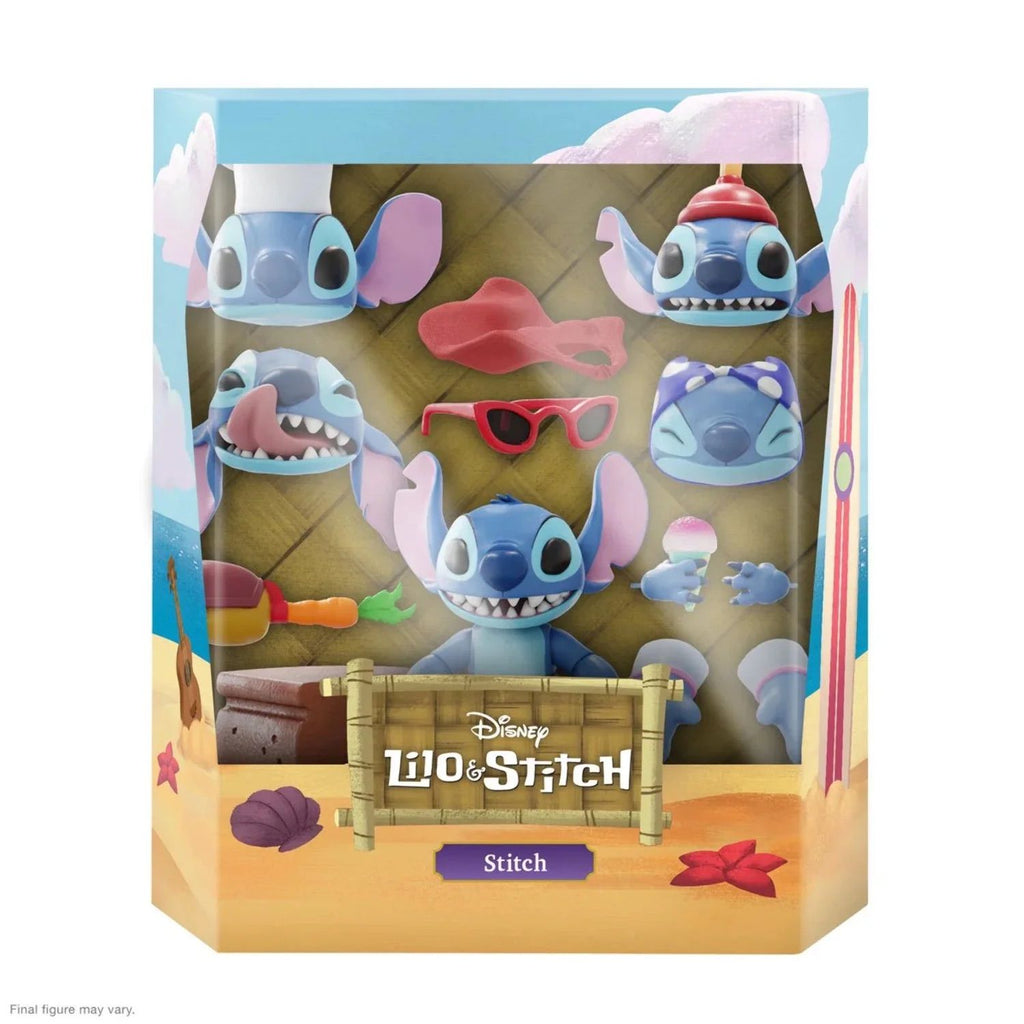 Figura de Acción Lilo & Stitch Disney ULTIMATES Stitch