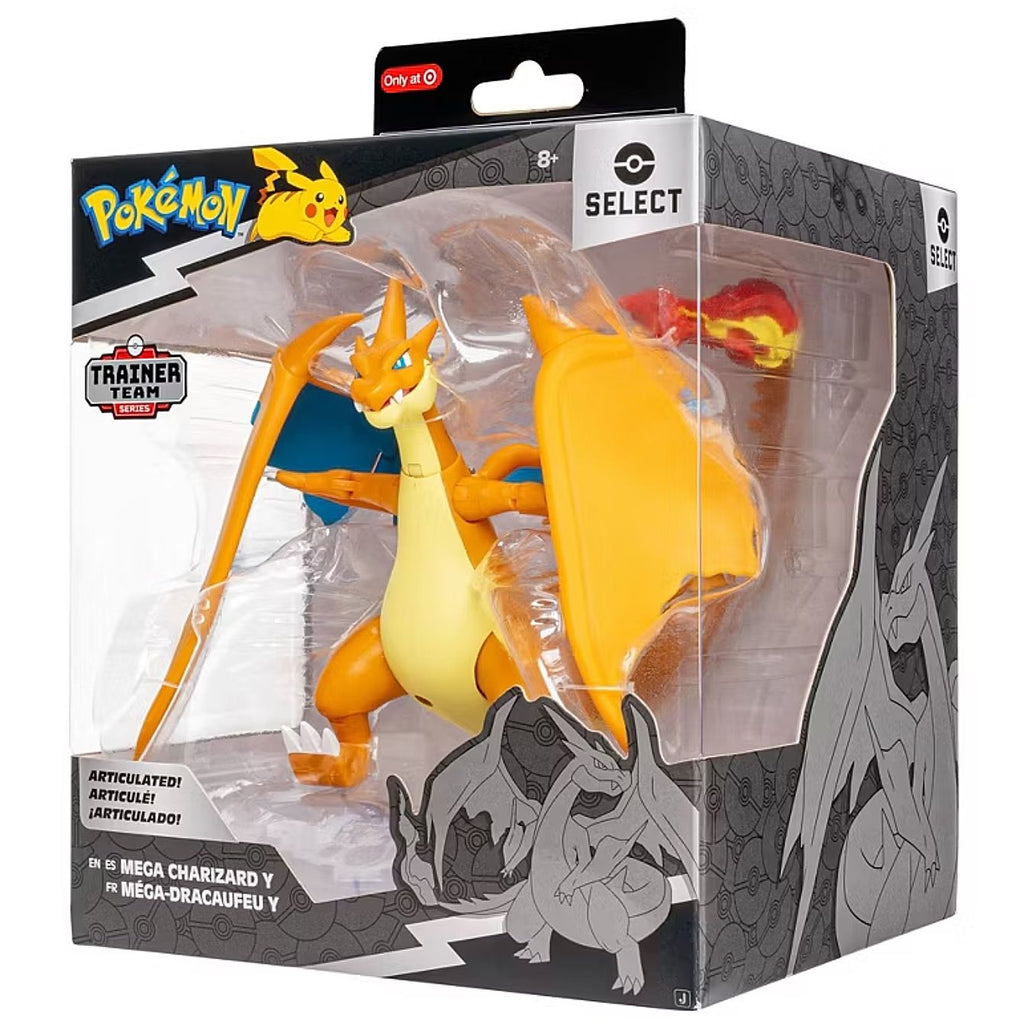 Figura de Accion Pokemon Select Series Mega Charizard Y Exclusiva