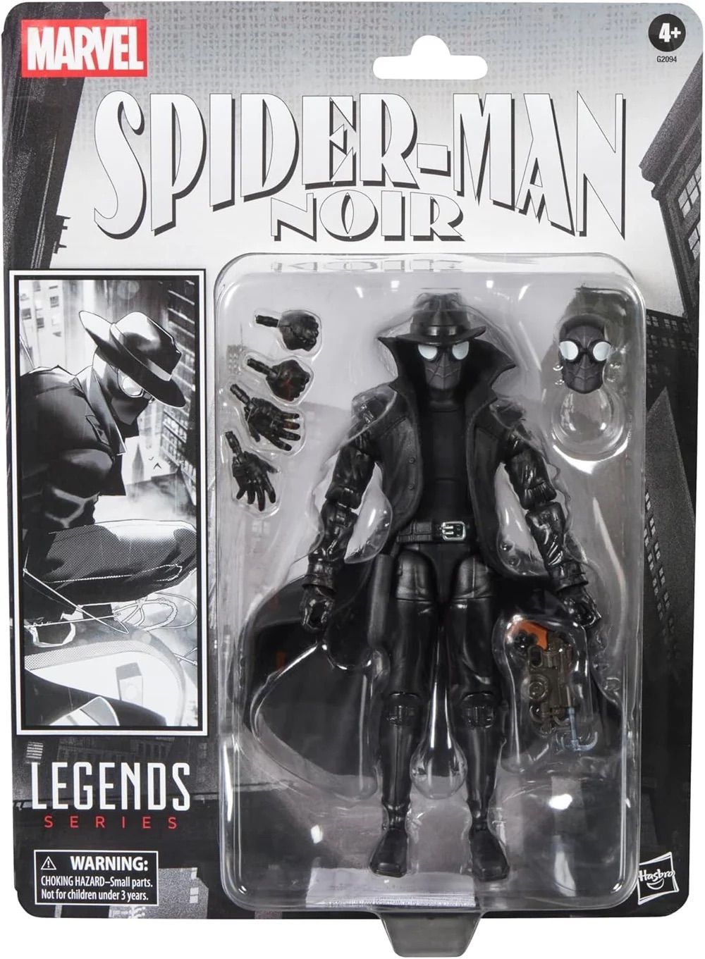 Figura Marvel Legends Series Spider-Man Noir Retro Cardback