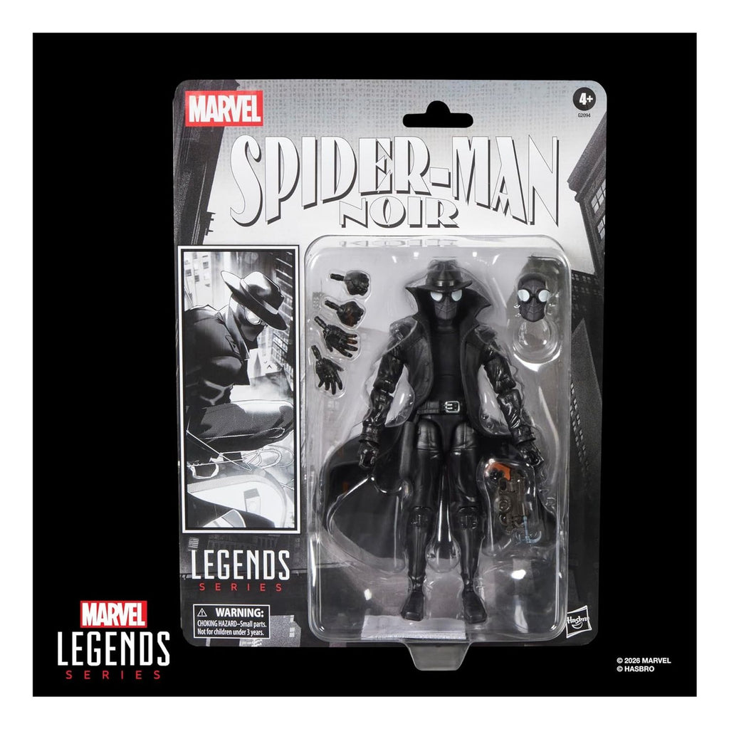 Figura Marvel Legends Series Spider-Man Noir Retro Cardback