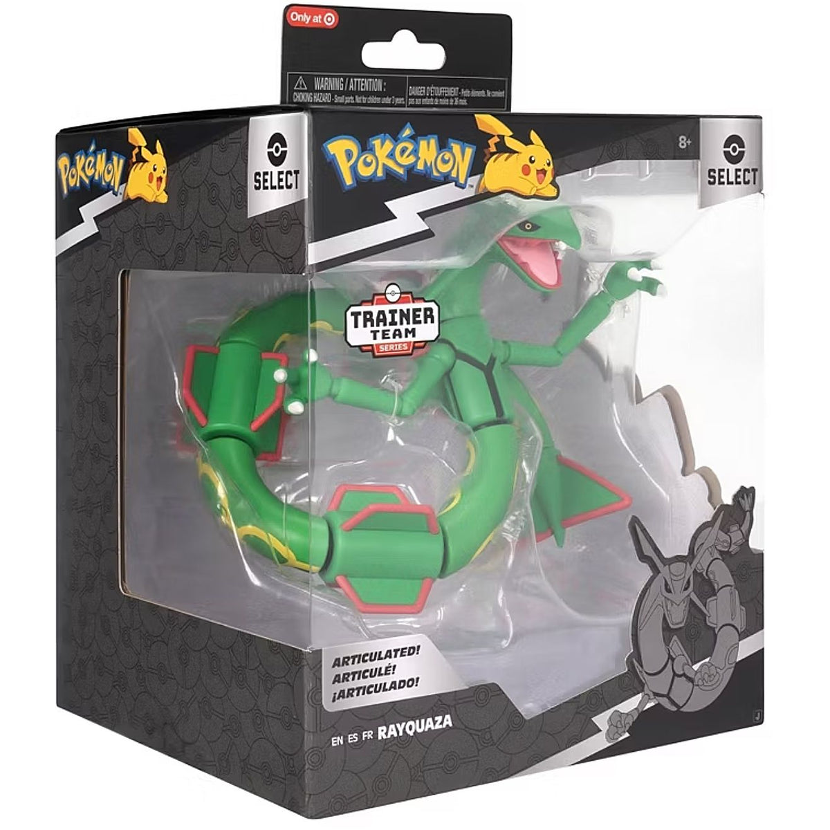 Figura de Accion Pokemon Select Series Rayquaza 6 Exclusivo