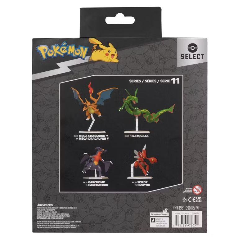 Figura de Accion Pokemon Select Series Rayquaza 6 Exclusivo